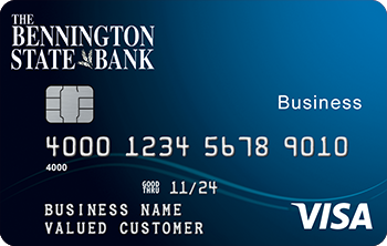 Bennington State Bank Visa Business Credit Card